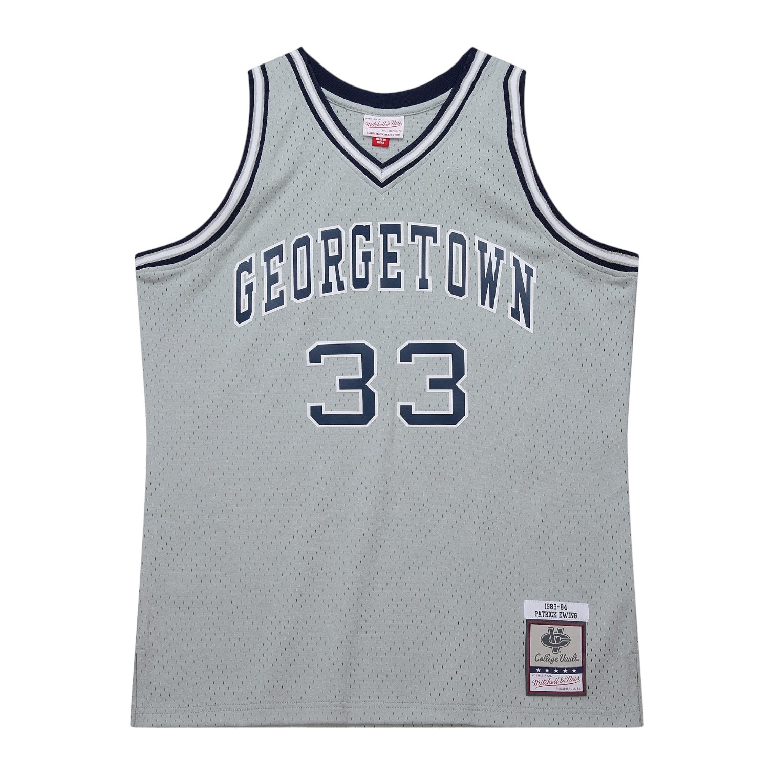 MITCHELL & NESS: Georgetown Ewing Jersey